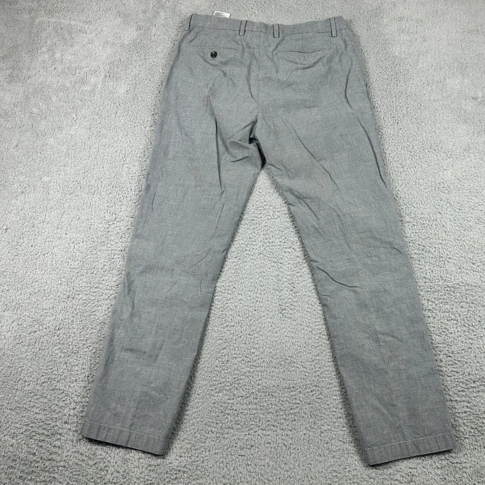 Banana Republic Kentfield Pant‎ Mens 32x32 (Fits 32x30) Gray Chino Straight